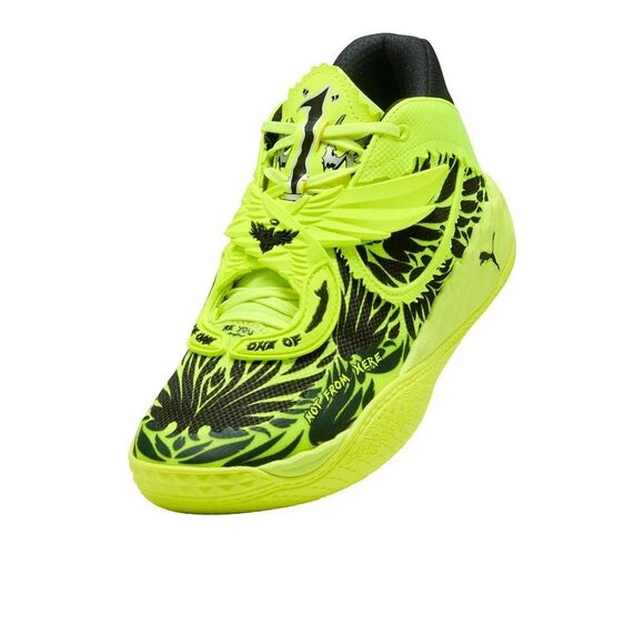 PUMA Mb.05 Voltage Basketball Mens Yellow Sneakers Athletic Shoes (31213101)